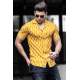 Madmext Yellow Men Shirt 4927 - Sarı