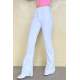 Women White Bell Bottom Cut Jeans MG1518 - Beyaz