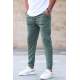 Madmext Men Plain Khaki Sweatpants 5424 - Haki