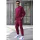 Madmext Men Maroon Tracksuit 5285 - Bordo