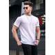 Madmext Men White T-Shirt 5815 - Beyaz