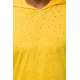 Madmext Yellow Rapped T-shirt with Hood for Men 3069 - Sarı