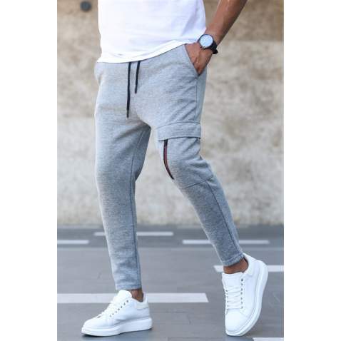 Madmext Men Gray Sweatpants 4834 - Gri