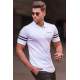 Madmext Men White Polo T-shirt 4984 - Beyaz