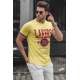 Madmext Men Yellow T-shirt 5201 - Sarı