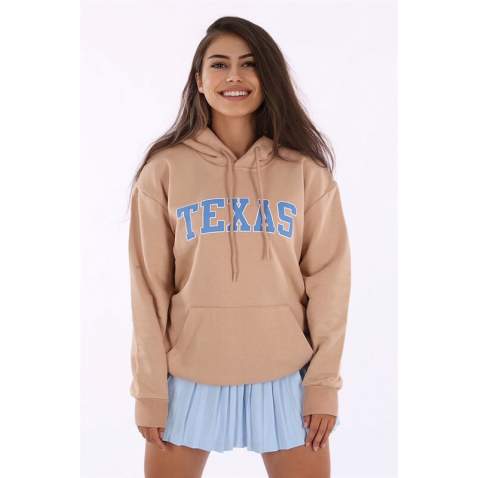 Mad Girls Camel Sweatshirt MG820 - Kahverengi