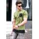 Madmext Men Khaki T-shirt 5387 - Haki