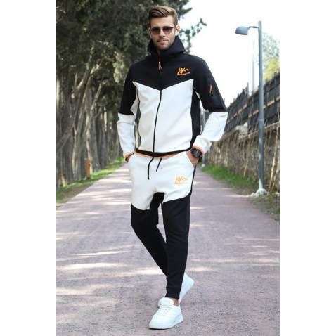 Madmext Men Black Tracksuit 5697 - Siyah