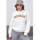 Mad Girls Printed White Sweatshirt MG785 - Beyaz