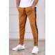 Madmext Camel Striped Sweatpants 2932 - Camel