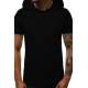 Madmext Black Rapped T-shirt with Hood for Men 3069 - Siyah