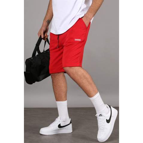 Madmext Men Red Capri Shorts 5448 - Kırmızı