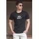 Madmext Men Printed Black T-shirt 5275 - Siyah