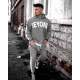 Madmext Men Dye Gray Sweatshirt Hoodie 5327 - Boyalı gri