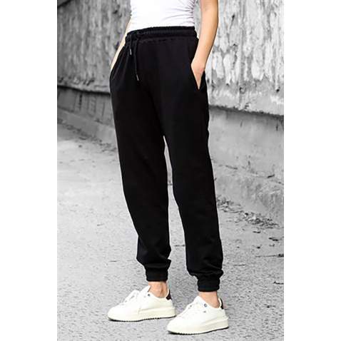 Mad Girls Black Sweatpants MG1013 - Siyah