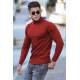 Madmext Red Turtleneck Jumper 4418 - Kiremit