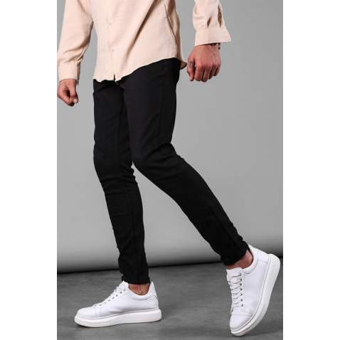 Men Black Skinny Fit Jeans 5772 - Siyah