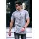 Madmext Men Printed Dye Gray T-Shirt 5388 - Boyalı gri