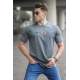 Madmext Men Smoke Gray T-shirt 5363 - Füme