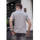 Men Dye Gray Polo T-Shirt 5822 - Boyalı gri