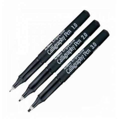 ARTLINE KALİGRAFİ KALEMİ 1/2/3 MM 3'Ü BİR ARADA ÜCRETSİZ KARGO