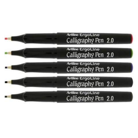 ARTLINE KALİGRAFİ KALEMİ SİYAH 2.0MM KESİK UÇLU 242