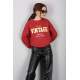 Mad Girls Red Sweatshirt MG970