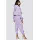 Mad Girls Lilac Hooded Women Tracksuit Set MG467 - Lila