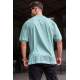 Madmext Men Oversize Mint Green T-Shirt 5803 - Mint yeşili