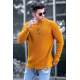 Madmext Mustard Men Jumper 9401 - Hardal