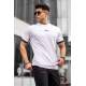 Men Basic White T-Shirt - Beyaz