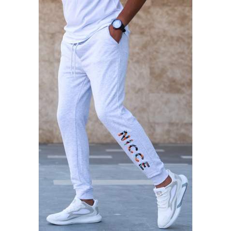 Madmext Marl Snow Sweatpants For Men 5614 - Karmelanj