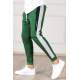 Madmext Green Striped Sweatpants 2933 - Yeşil