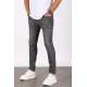 Madmext Dark Grey Slim Fit Jean Mdx9041 - Füme