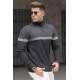 Madmext Men Anthracite Turtleneck Sweater 5149 - Antrasit