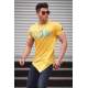 Madmext Yellow T-shirt for Men 4582 - Sarı