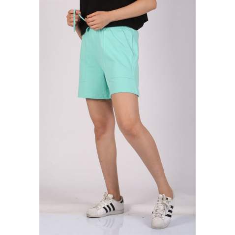 Mad Girls Mint Green Shorts MG1185 - Mint yeşili