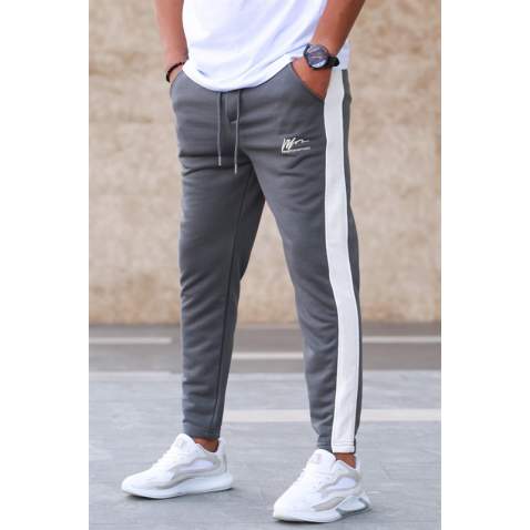 Madmext Men Smoke Gray Sweatpants 5618 - Füme