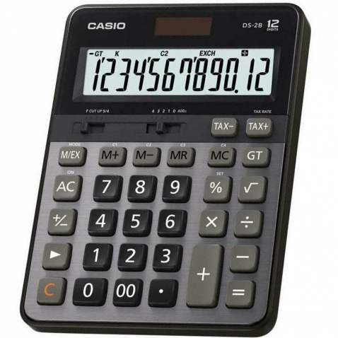 Casio DS-2B Masaüstü 12 Hane Hesap Makinesi