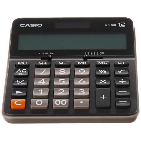 Casio DX-12B Masa Tipi 12 Hane Hesap Makinesi