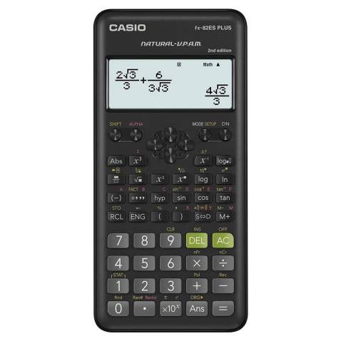 Casio FX-82ES Plus 2. Versiyon Bilimsel Fonksiyonlu Hesap Makinesi