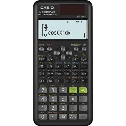 Casio FX-991ES Plus 2. Versiyon Bilimsel Fonksiyonlu Hesap Makinesi