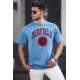 Madmext Men Blue T-shirt 4999 - Mavi