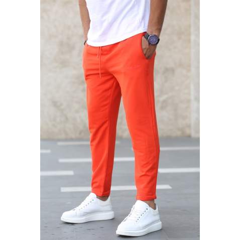 Madmext Orange Basic Sweatpants 2925 - Turuncu