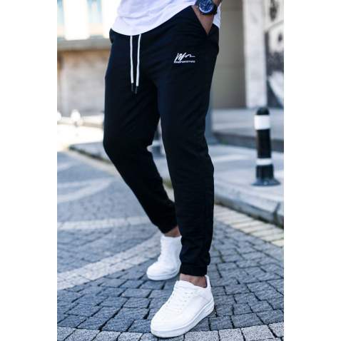 Madmext Men Black Sweatpants 5402 - Lacivert