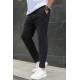 Black Basic Jogger Trousers 5465 - Siyah