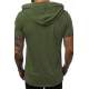 Madmext Khaki Rapped T-shirt for Men 3069 - Haki