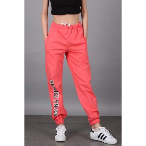 Mad Girls Pink Sweatpants MG1102 - Pembe