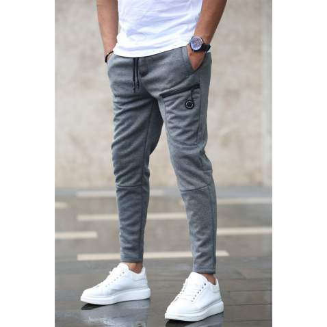 Madmext Men Basic Anthracite Sweatpants 4207 - Antrasit