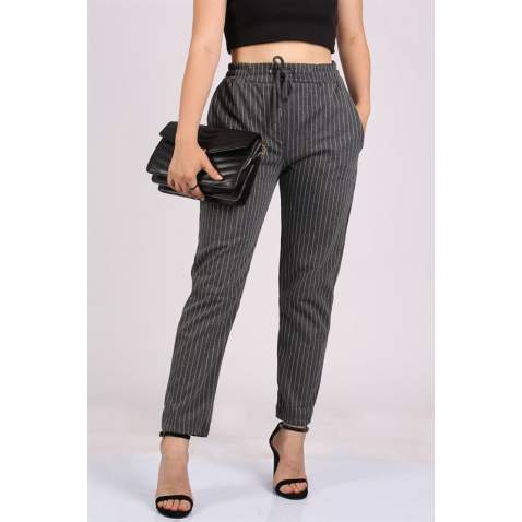 Mad Girls Anthracite Trousers Mg1106 - Antrasit